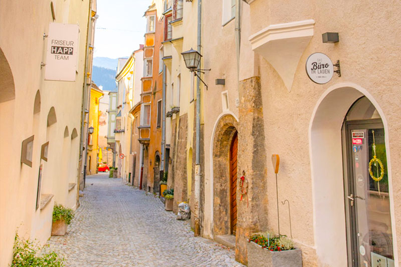 Altbausanierung in Hall in Tirol bei Innsbruck.